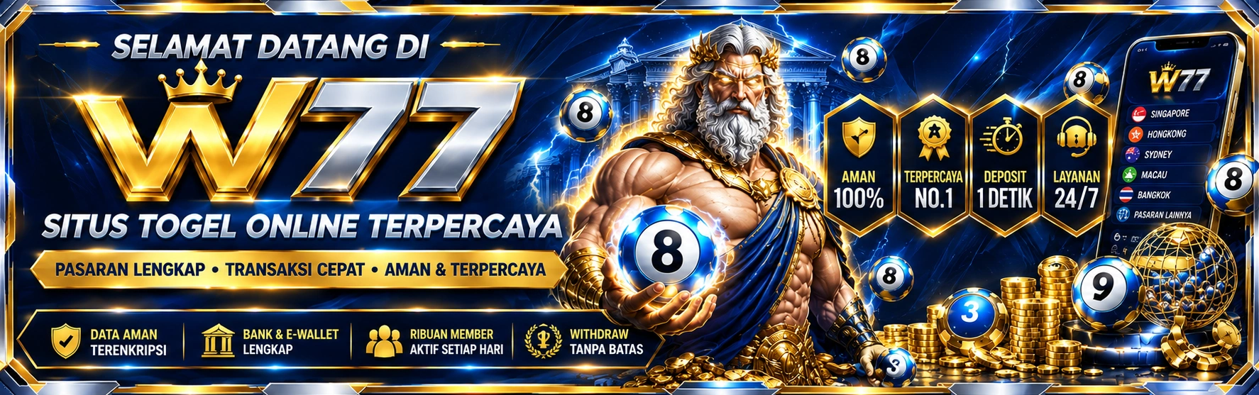 banner promosi terbaru W77